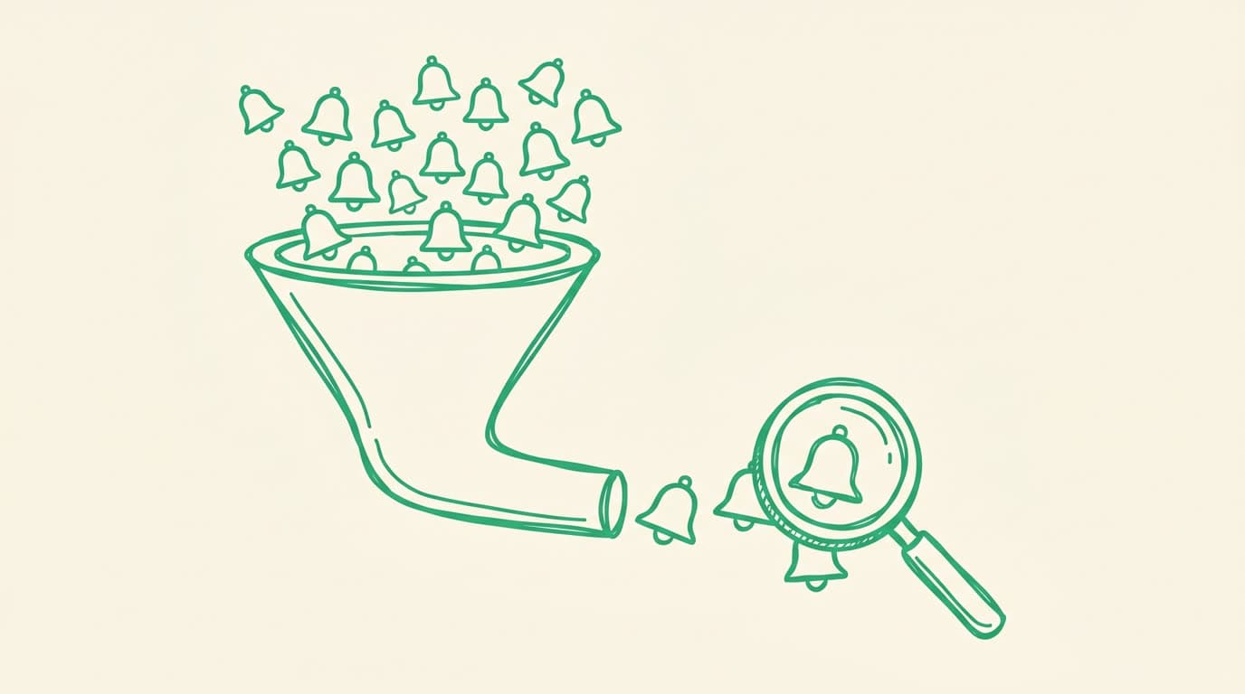 Illustration for The 97% Number: What Happened When We Automated Security Triage